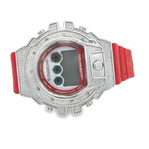 Red Gshock watch